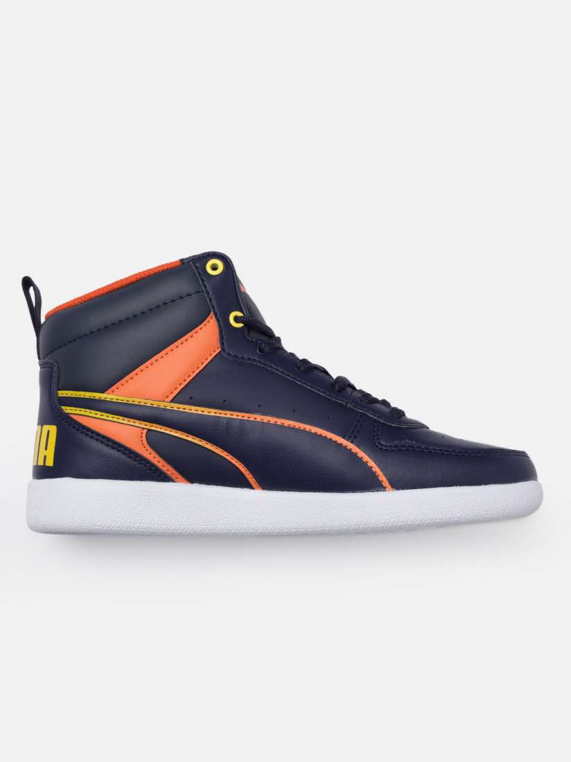 Buy Puma Unisex Kids Perforations Pluto Youth Mid Top Sneakers Casual Shoes for Unisex Kids 22164092 Myntra