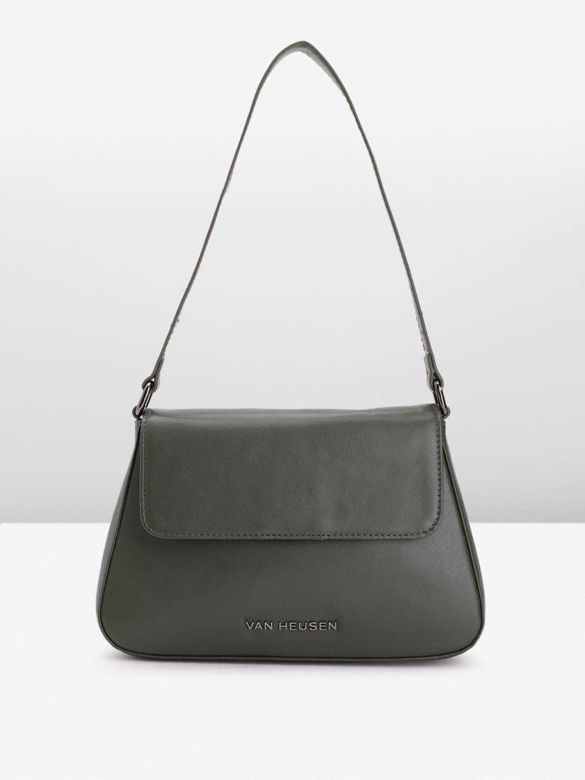 Buy Van Heusen Solid Shoulder Bag Handbags for Women 22182264 Myntra