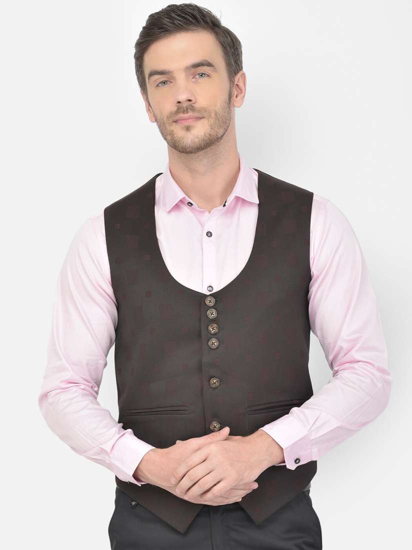 Waistcoat myntra cheap