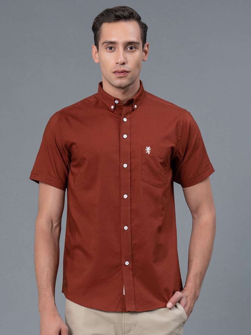 Buy Red Tape Men Casual Pure Cotton Solid Cotton Shirt Shirts for Men 22183866 Myntra