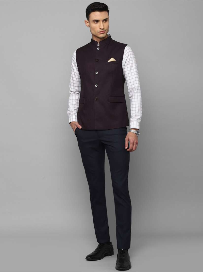 Louis philippe sleeveless jacket shop