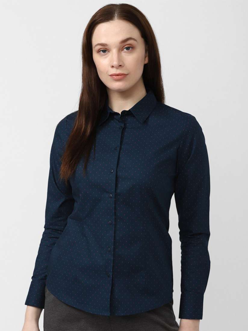 Van heusen women's formal shirt cheap