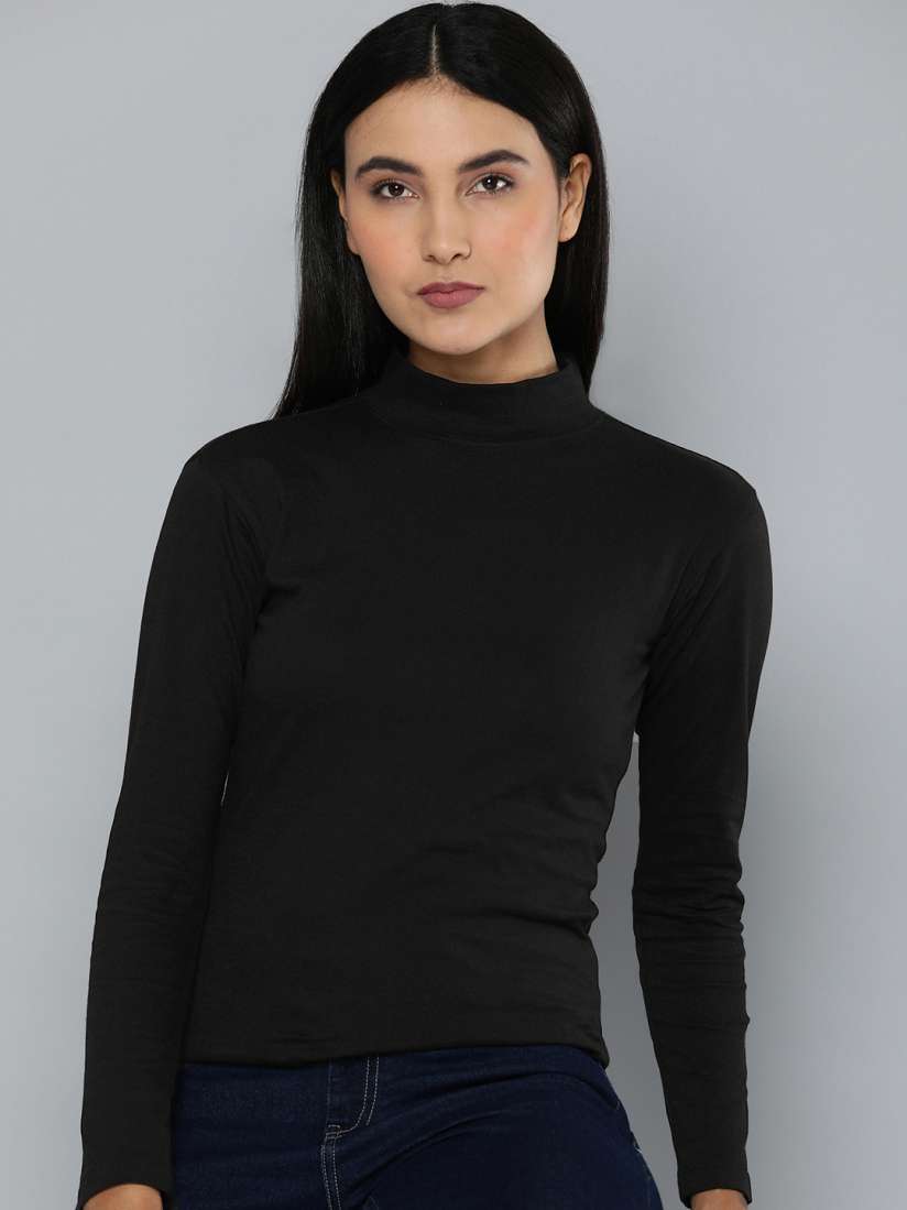 Turtleneck t shirts online india discount