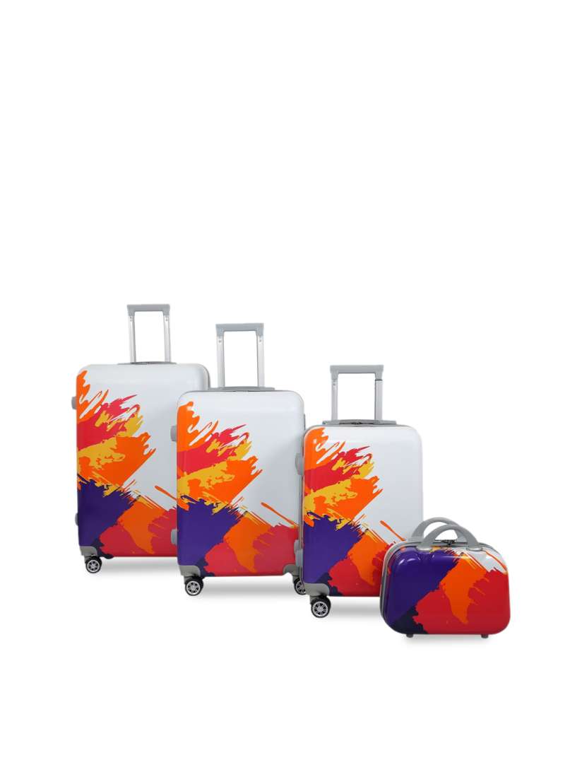 Buy Disney Set Of 4 Printed Hard Sided Trolley Suitcase Trolley Bag for Unisex 22202062 Myntra