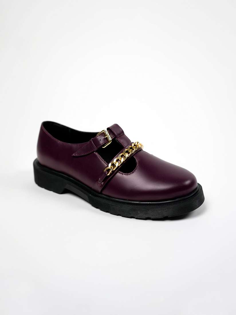 Embellished mary jane shoes top