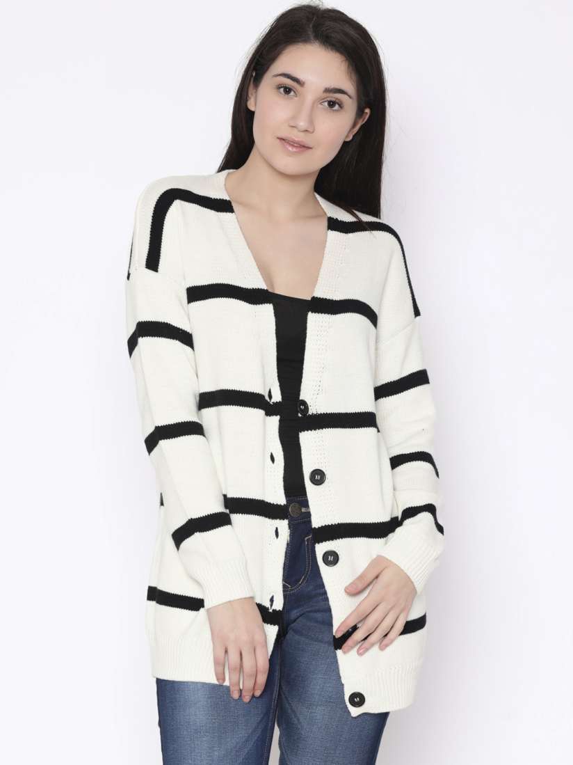 Forever 21 striped cardigan deals