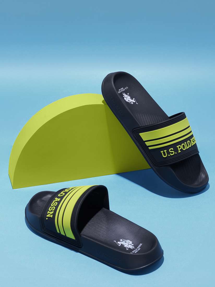 Us polo slippers myntra on sale