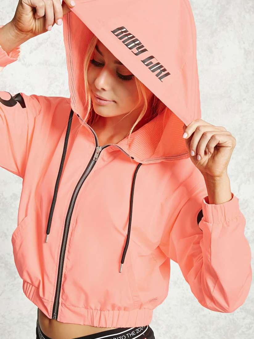 Forever 21 pink bomber jacket cheap