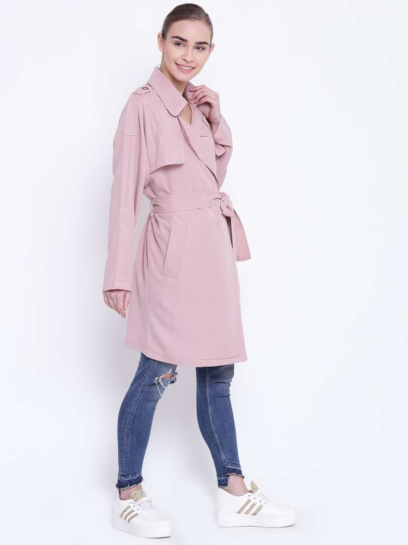 Pink trench coat forever 21 2025