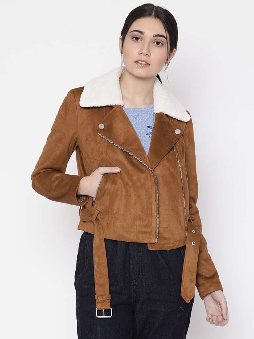 Forever 21 tan jacket sales