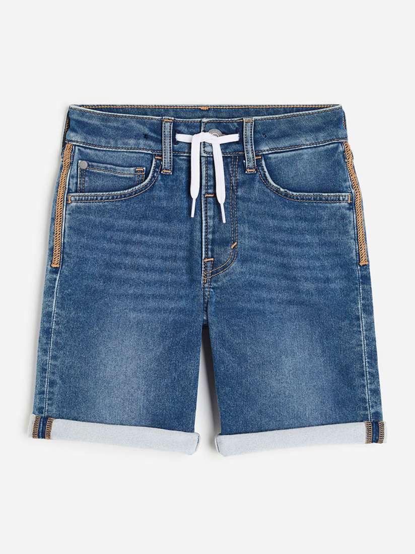 H&m boys denim shorts discount