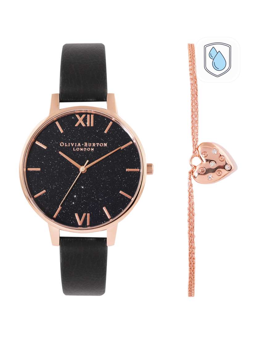 Buy Olivia Burton Women Glitter Analogue Watch With Bracelet OBGSET158 Watches for Women 22238412 Myntra