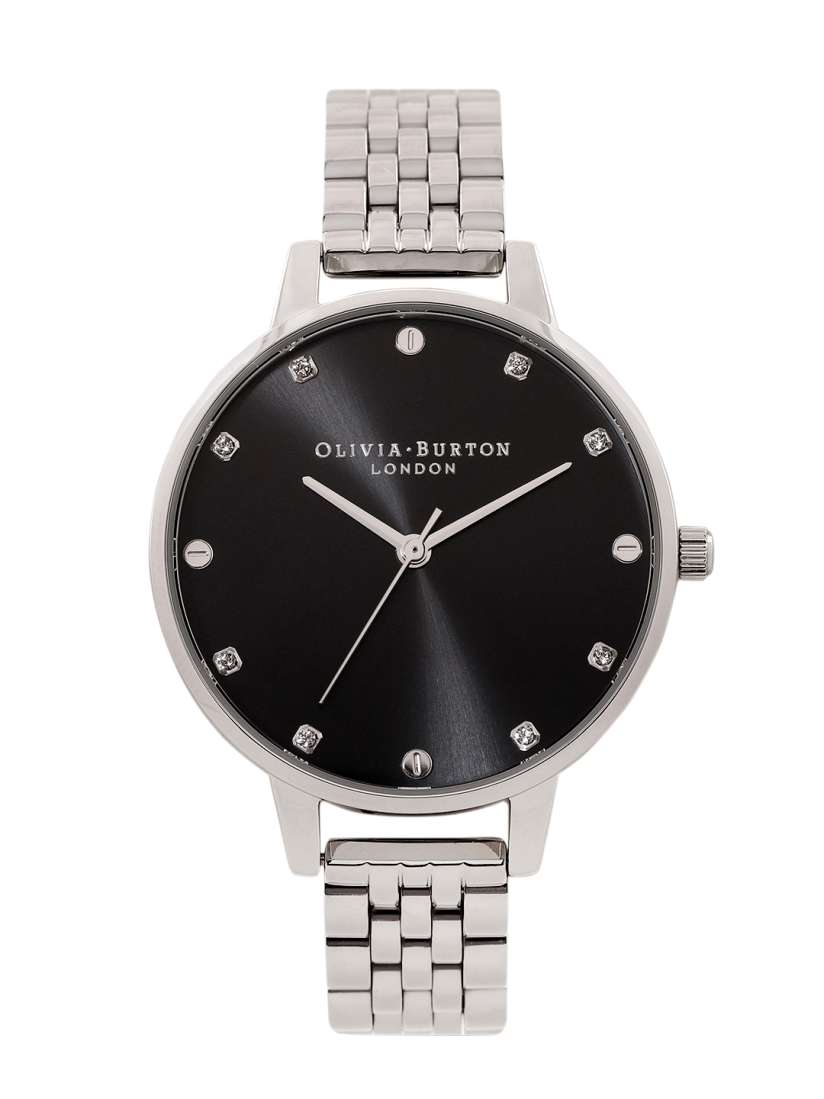 Olivia burton stainless steel watch clearance