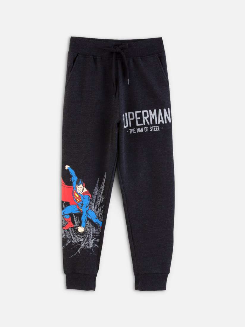 Buy Nap Chief Kids Superman Printed Joggers Track Pants for Unisex Kids 22242978 Myntra
