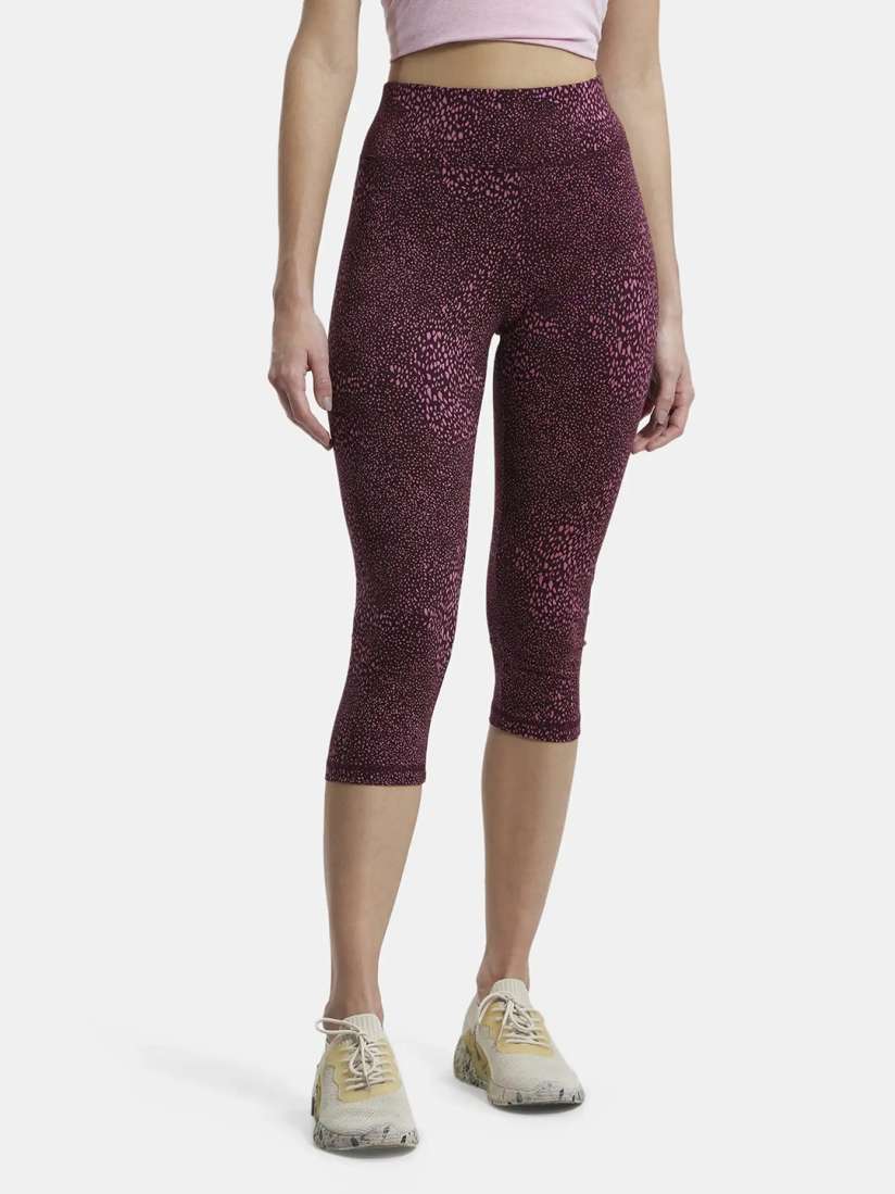 Buy Jockey Super Combed Cotton Stretch Slim Fit Caprisoft Waistband 1391 Capris for Women 22243982 Myntra