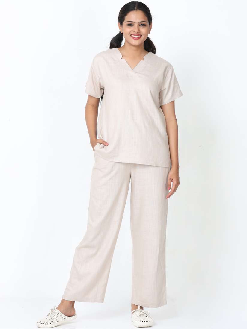 Linen night suit 2025