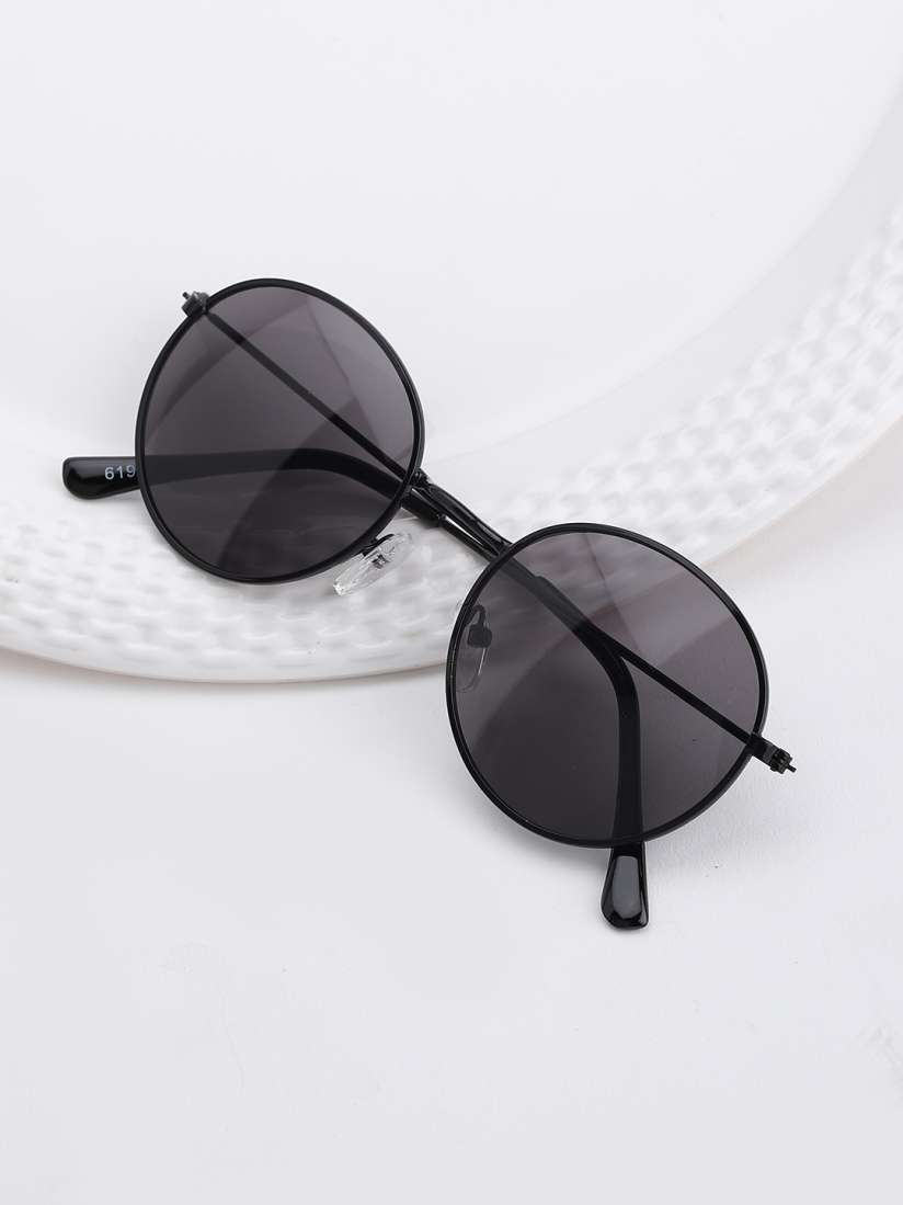 Ladies round sunglasses sales