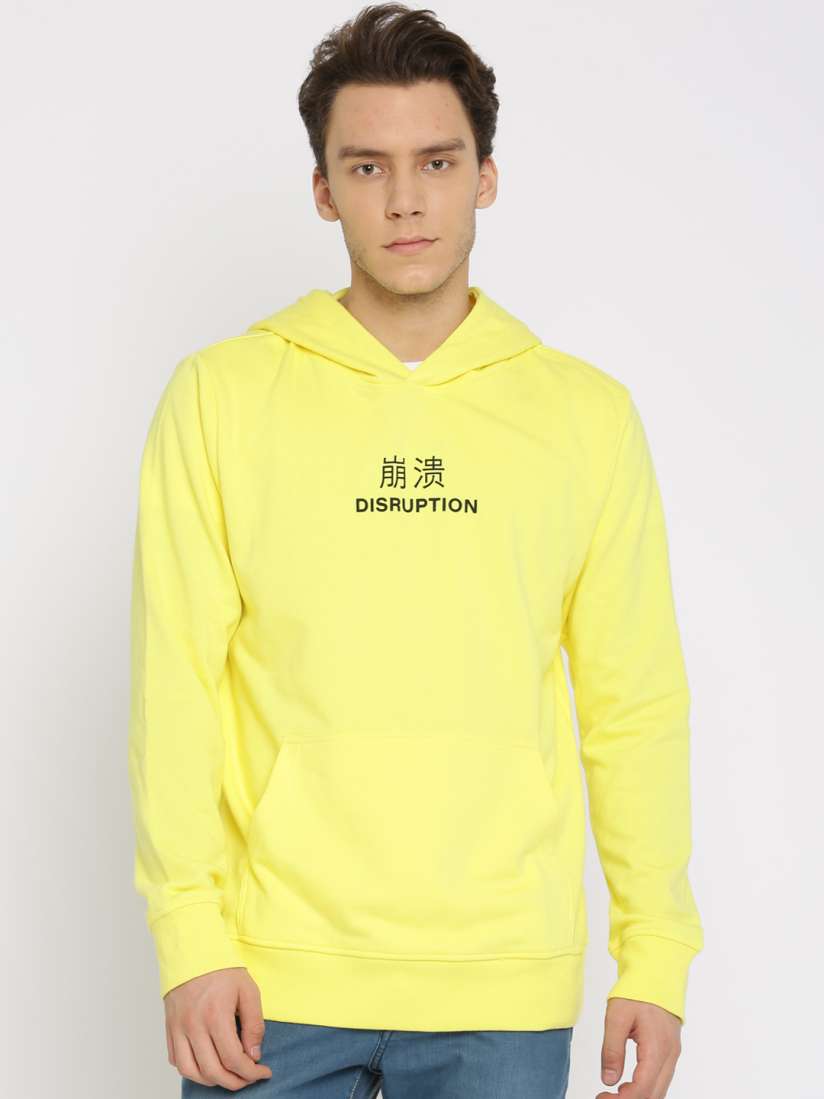 Yellow sweatshirt forever 21 on sale