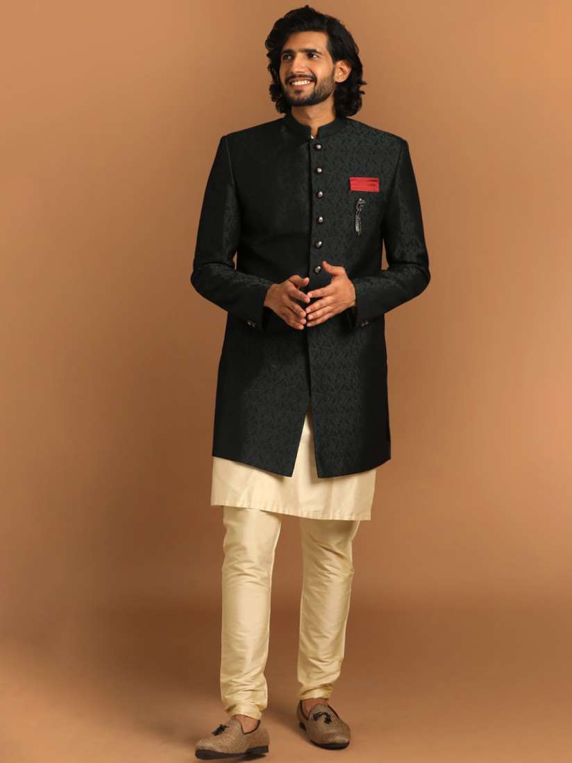 Indo western dresses for mens myntra discount