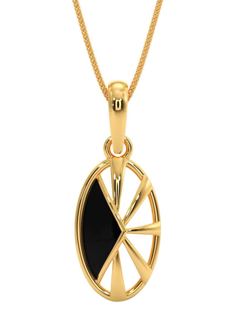 Buy CANDERE A KALYAN JEWELLERS COMPANY 14K Yellow Gold Pendant 0.75g Pendant Gold for Women 22262120 Myntra