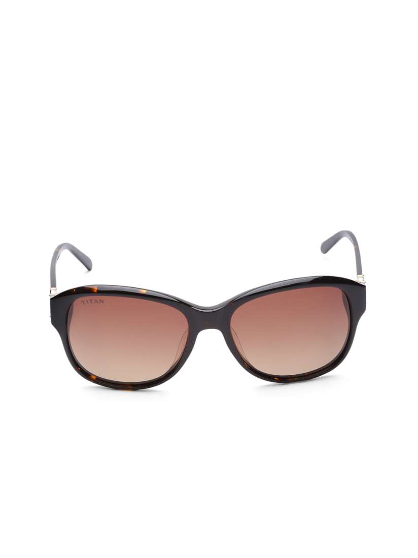 Buy Titan Women Oversized Sunglasses GC294BR2FP Sunglasses for Women 2227788 Myntra