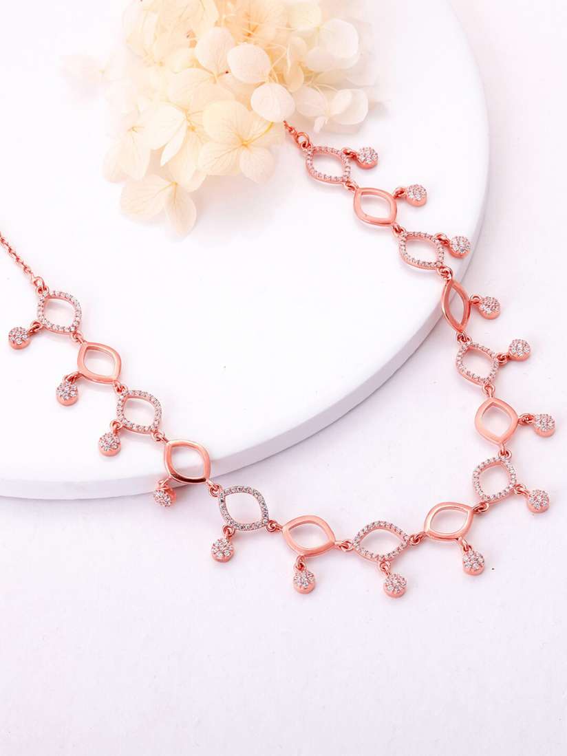 Silver rose necklace paparazzi new arrivals