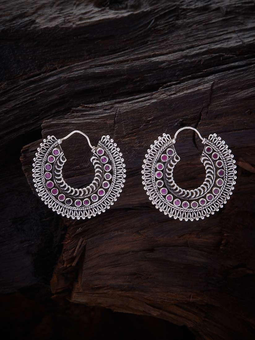 Kushal silver earrings 2025