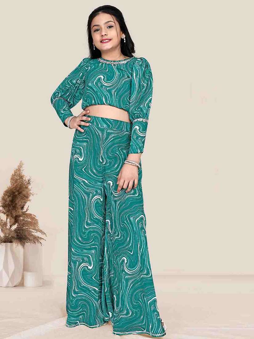 palazzo pants and tops myntra