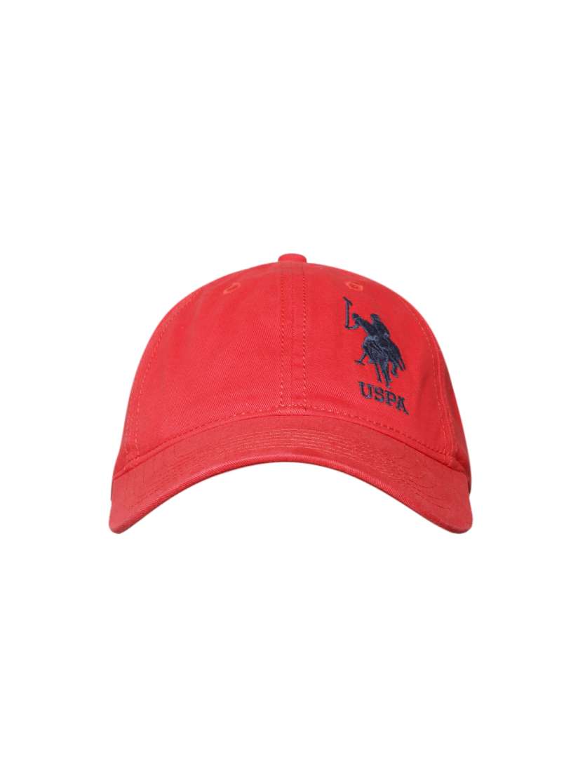 Buy U.S. Polo Assn. Men Red Solid Baseball Cap Caps for Men 2229599 Myntra