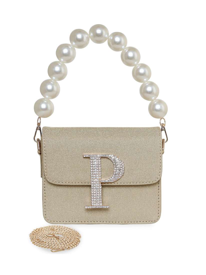 Buy ESBEDA Hotty Glitter Shine Embellished Structured Sling Bag Handbags for Women 22305202 Myntra