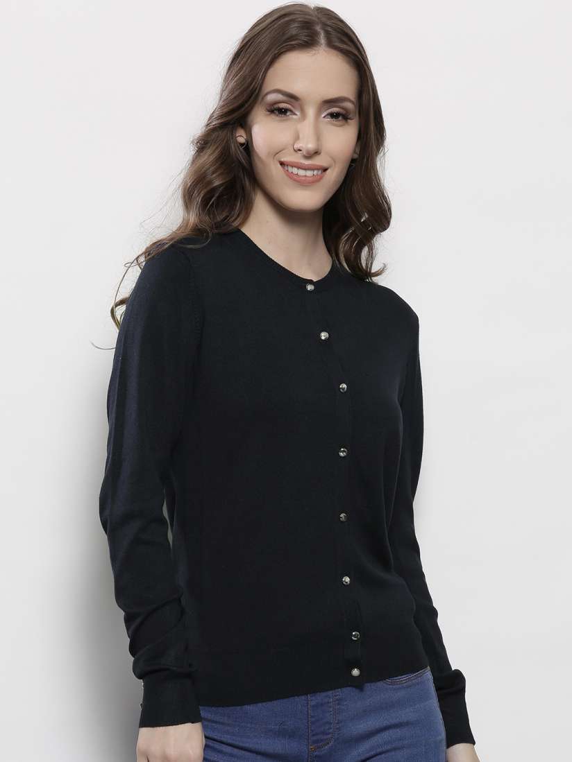 Dorothy perkins navy cardigan top