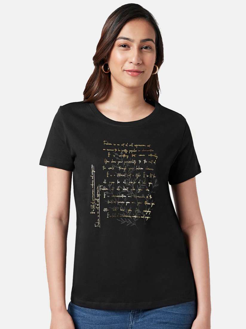 Pantaloons t shirts women's hot sale