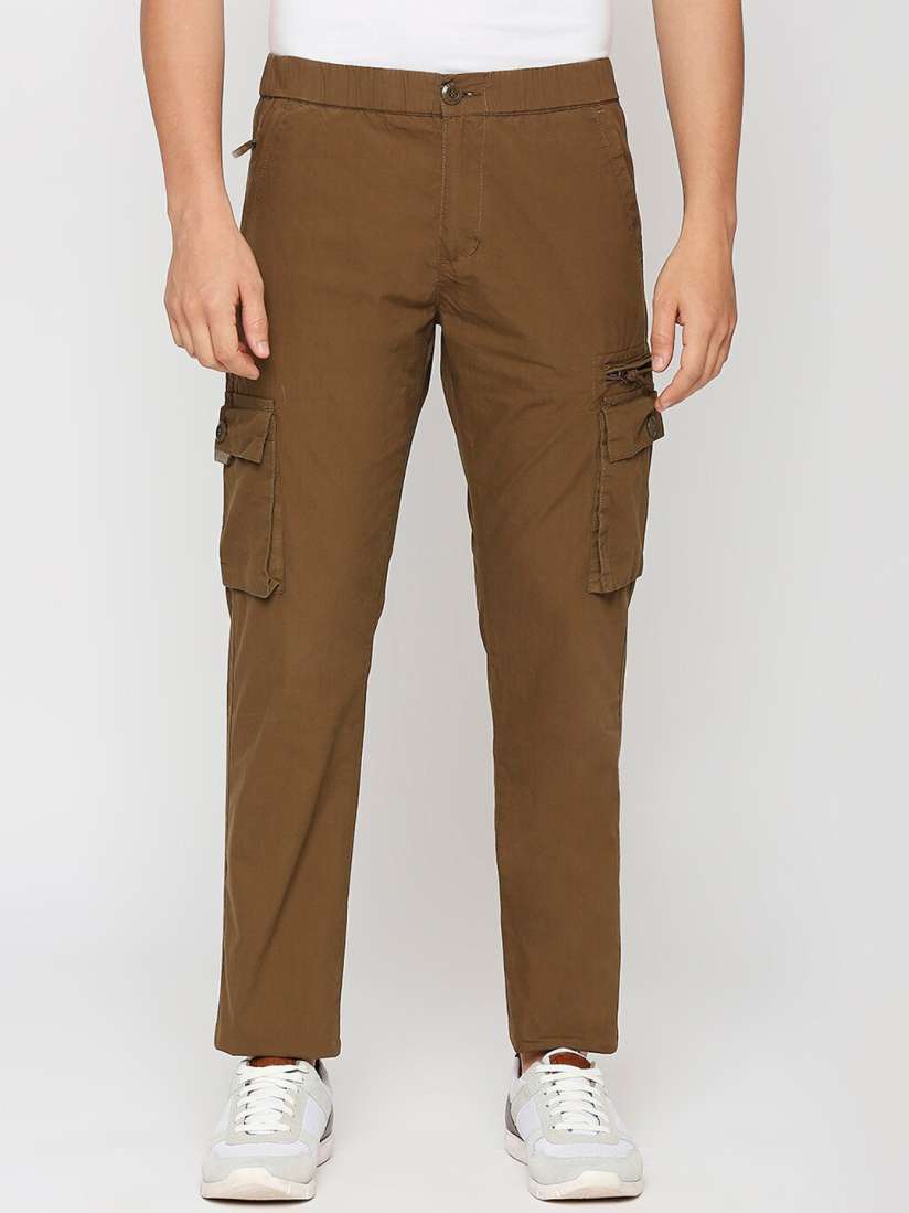Beevee men's cotton cargo pants online