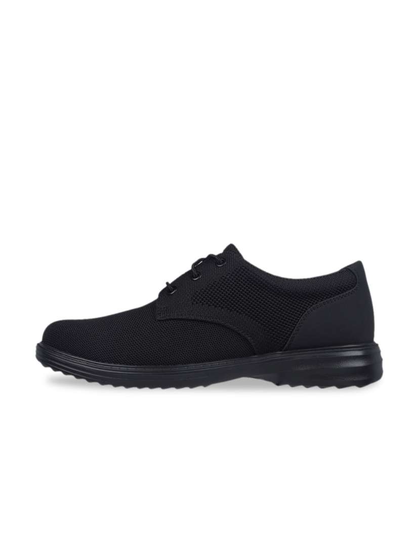 Skechers dress knit shoes mens sales