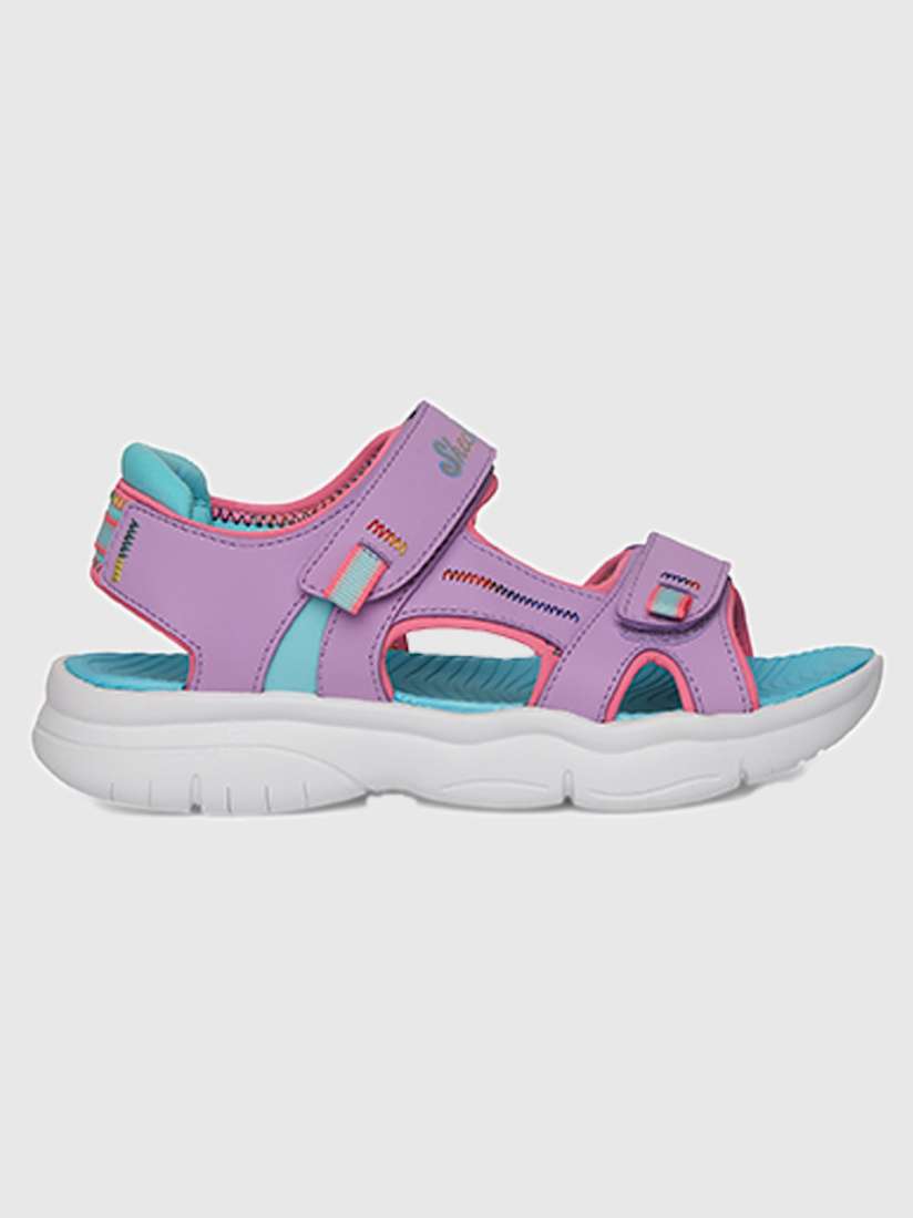 Girls sketchers sandals best sale