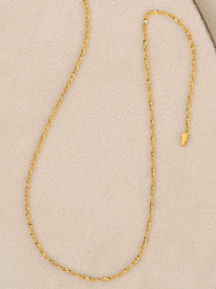 Candere gold chains on sale