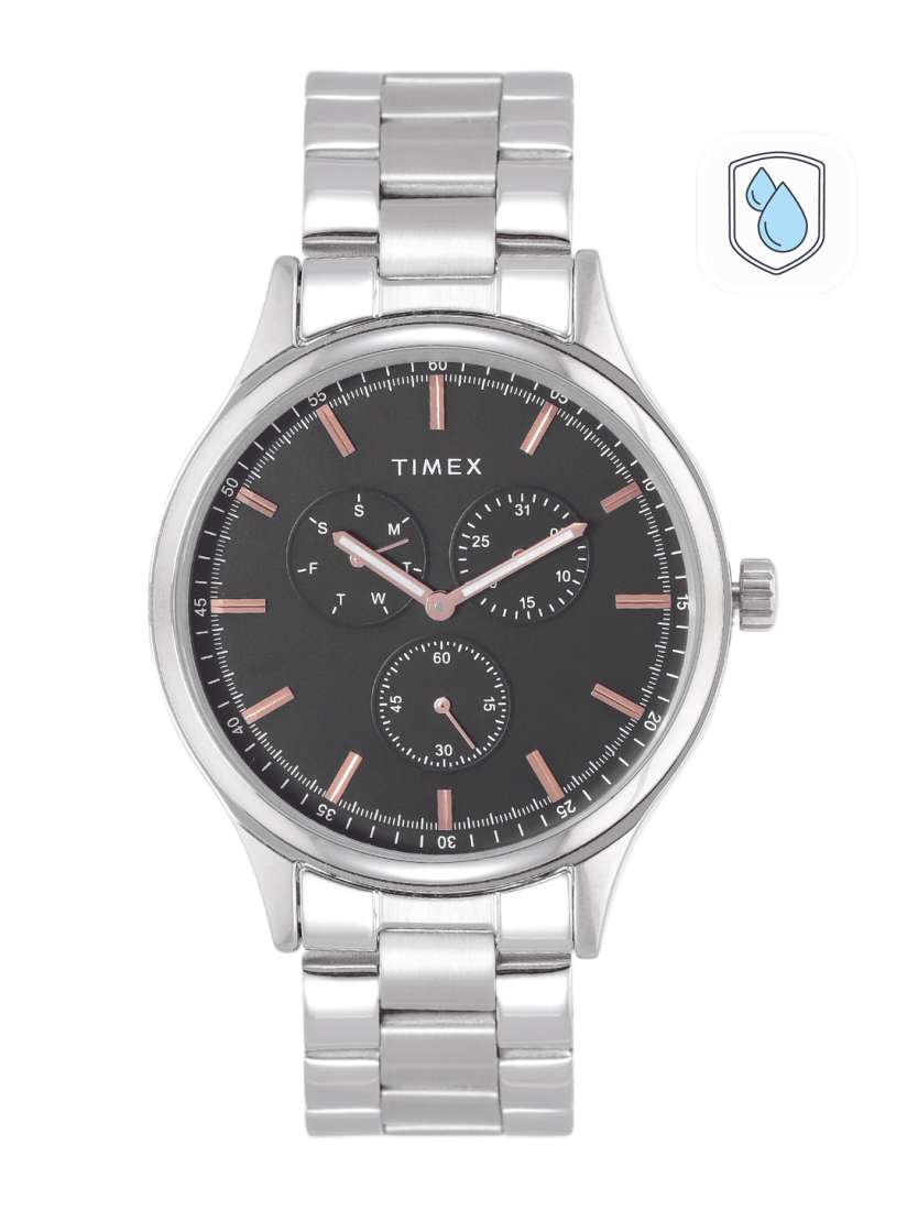 Buy Timex Men Brass Dial Bracelet Style Straps Analogue Multi Function Watch TWEG184SMU08 Watches for Men 22315132 Myntra