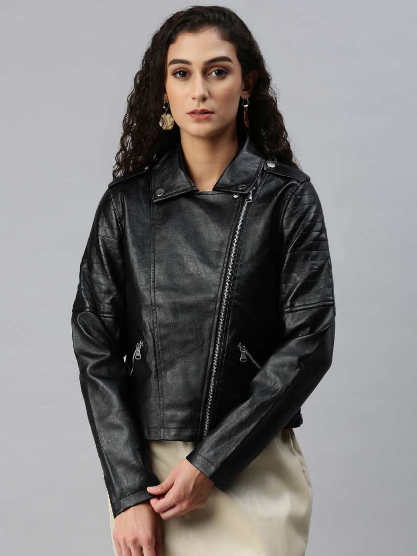 Buy London Rag Women PU Biker Jacket Jackets for Women 22315142 Myntra