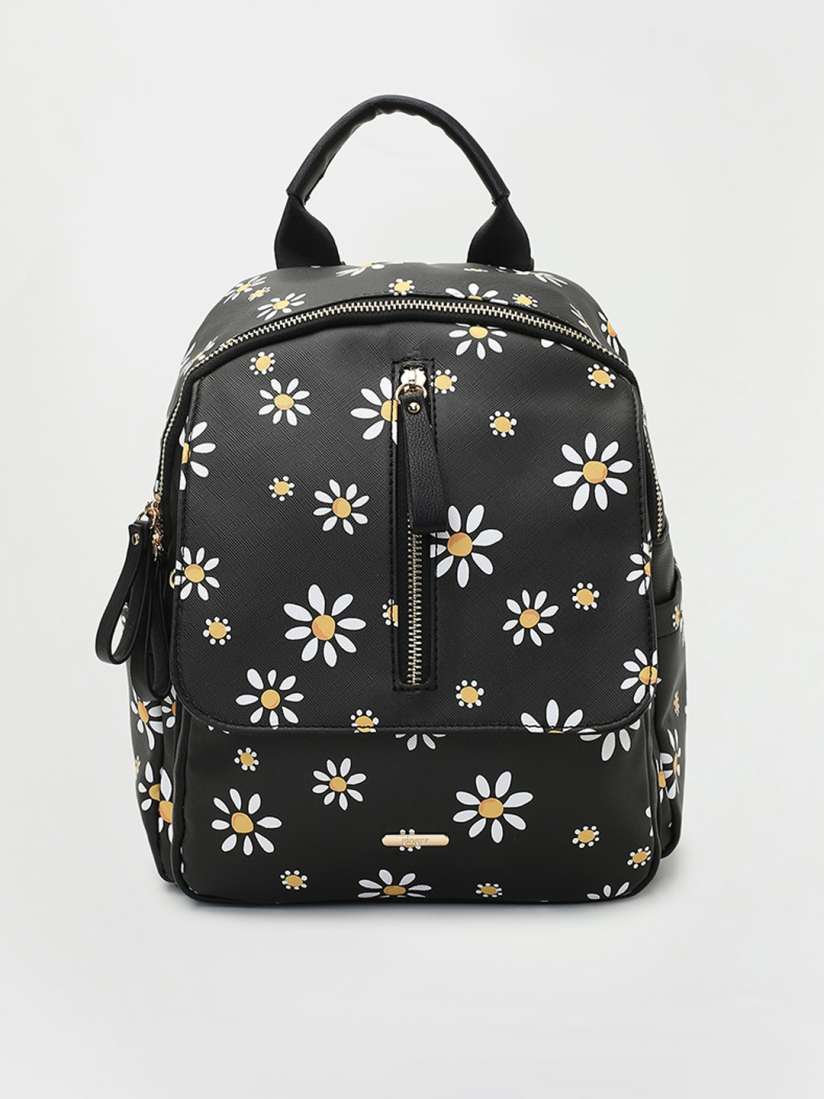 Buy Ginger by Lifestyle Floral Printed Backpack Backpacks for Women 22319928 Myntra