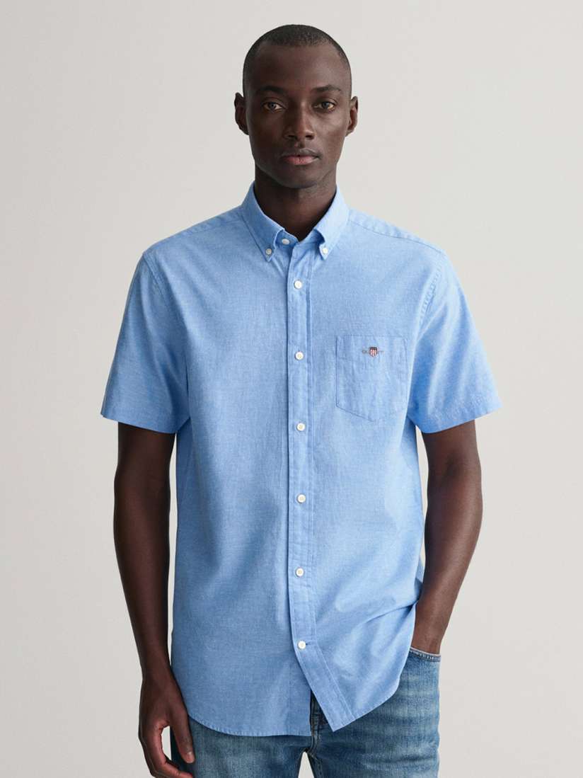 Button down collar shirts casual store