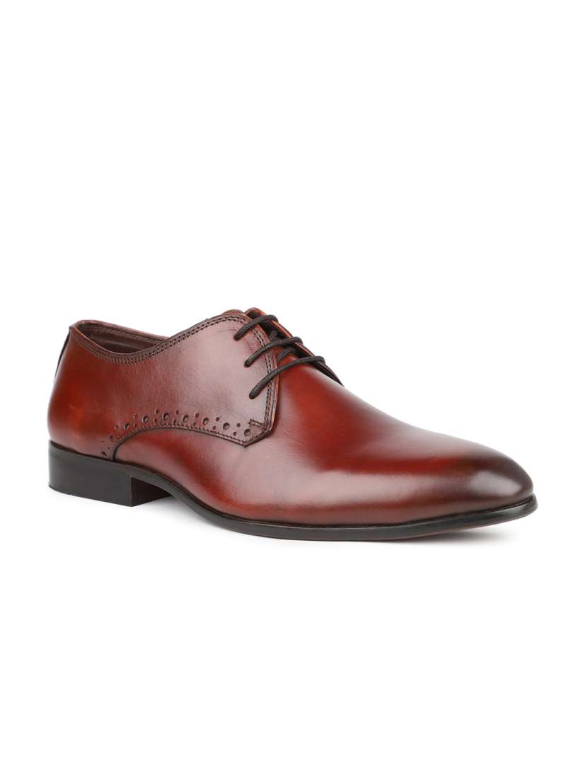 Buy ATESBER by Inc.5 Men Leather Formal Derby Shoes Formal Shoes for Men 22326056 Myntra