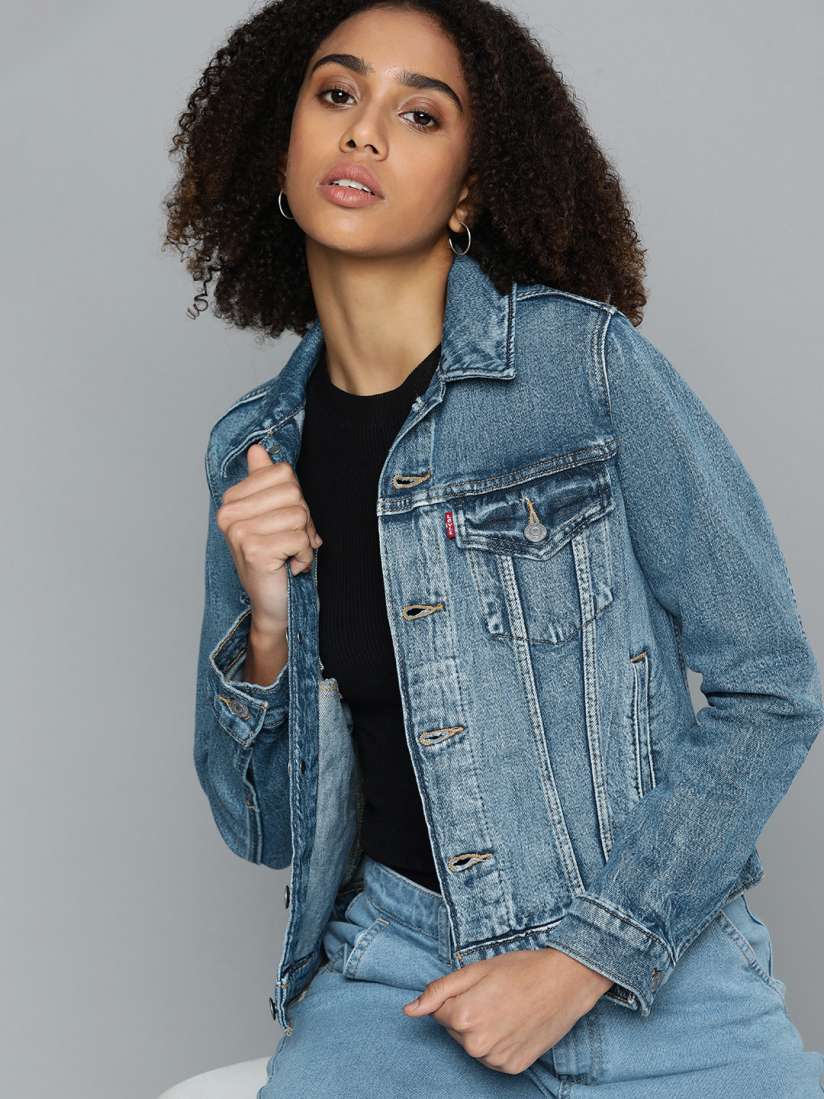 Levis denim jacket womens sale shop