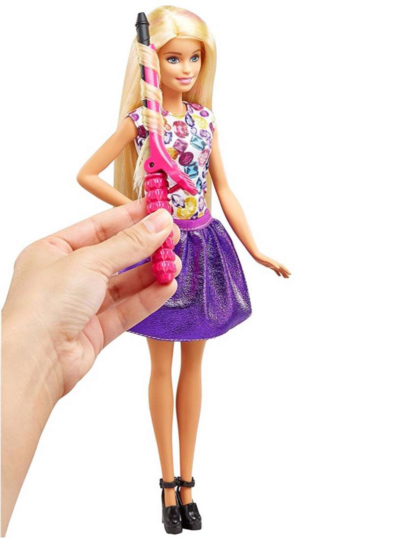 Buy Mattel Multicoloured Barbie Hair Feature Doll Soft Toys And Dolls for Unisex 2233300 Myntra