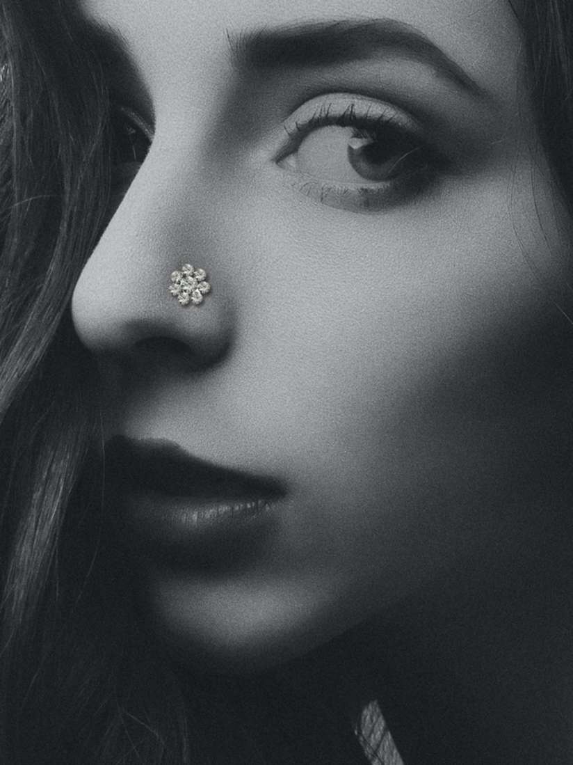 Buy Comet Busters 3Pcs Beautiful Nose Studs Stick Ons Self Adhesive Fake Nose Studs Nosepin for Women 22337220 Myntra