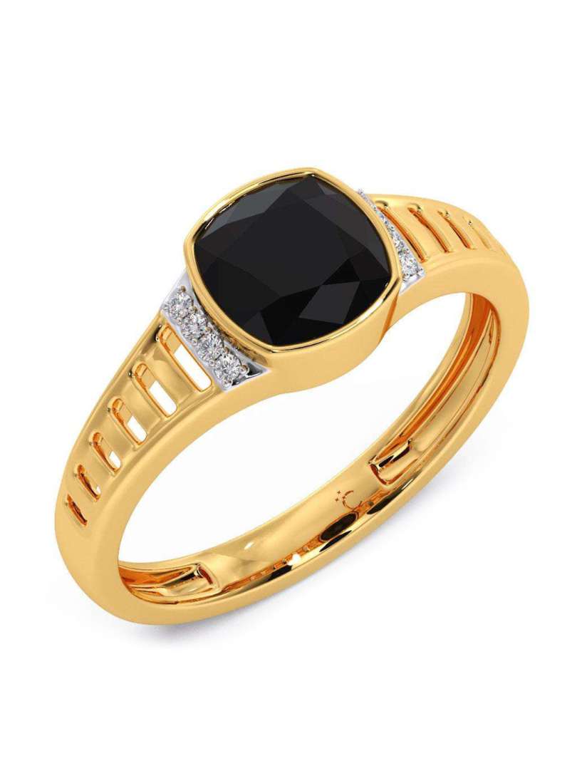 Buy CANDERE A KALYAN JEWELLERS COMPANY Men 18KT Gold Diamond Finger Ring 3.43 g Ring Diamond for Men 22347398 Myntra