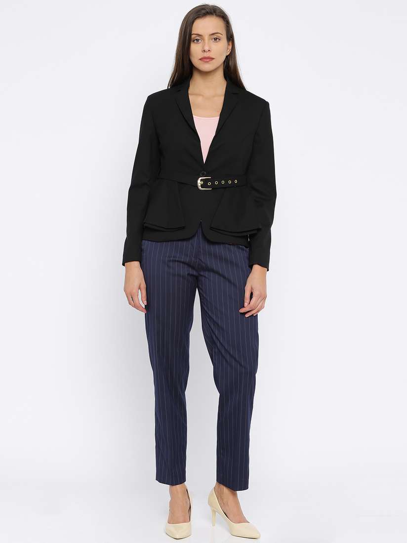 Black Blazer Women Evening Jackets Park Avenue Woman Black