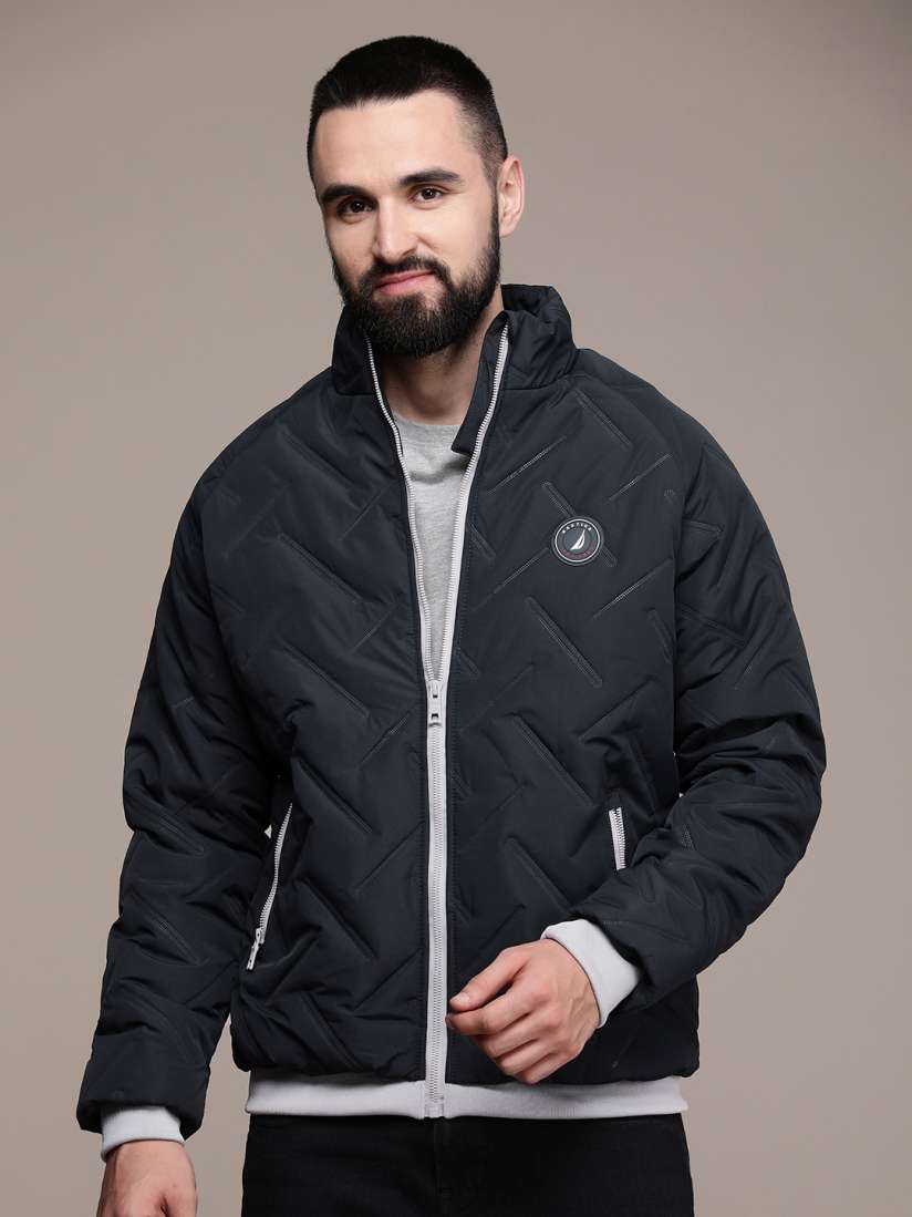 Buy Nautica Solid Long Sleeves Padded Jacket Jackets for Men 22355180 Myntra