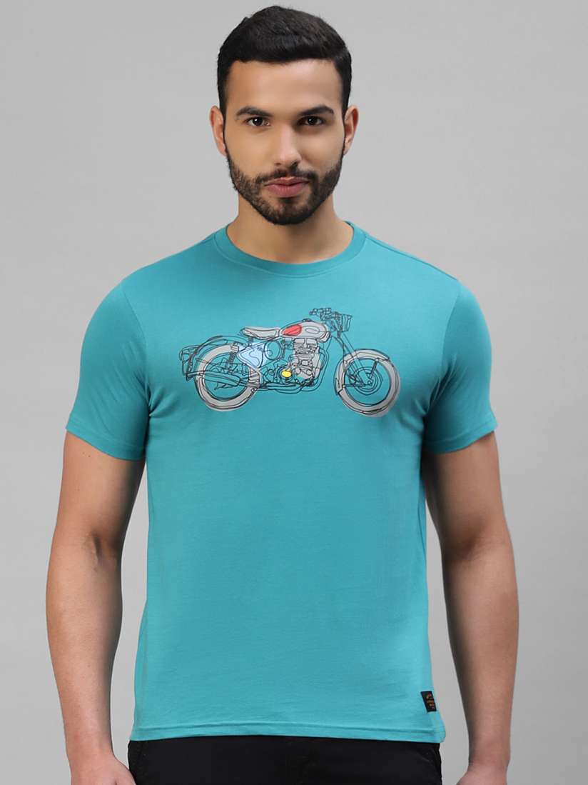 Buy Royal Enfield Graphic Printed T shirt Tshirts for Men 22358334 Myntra
