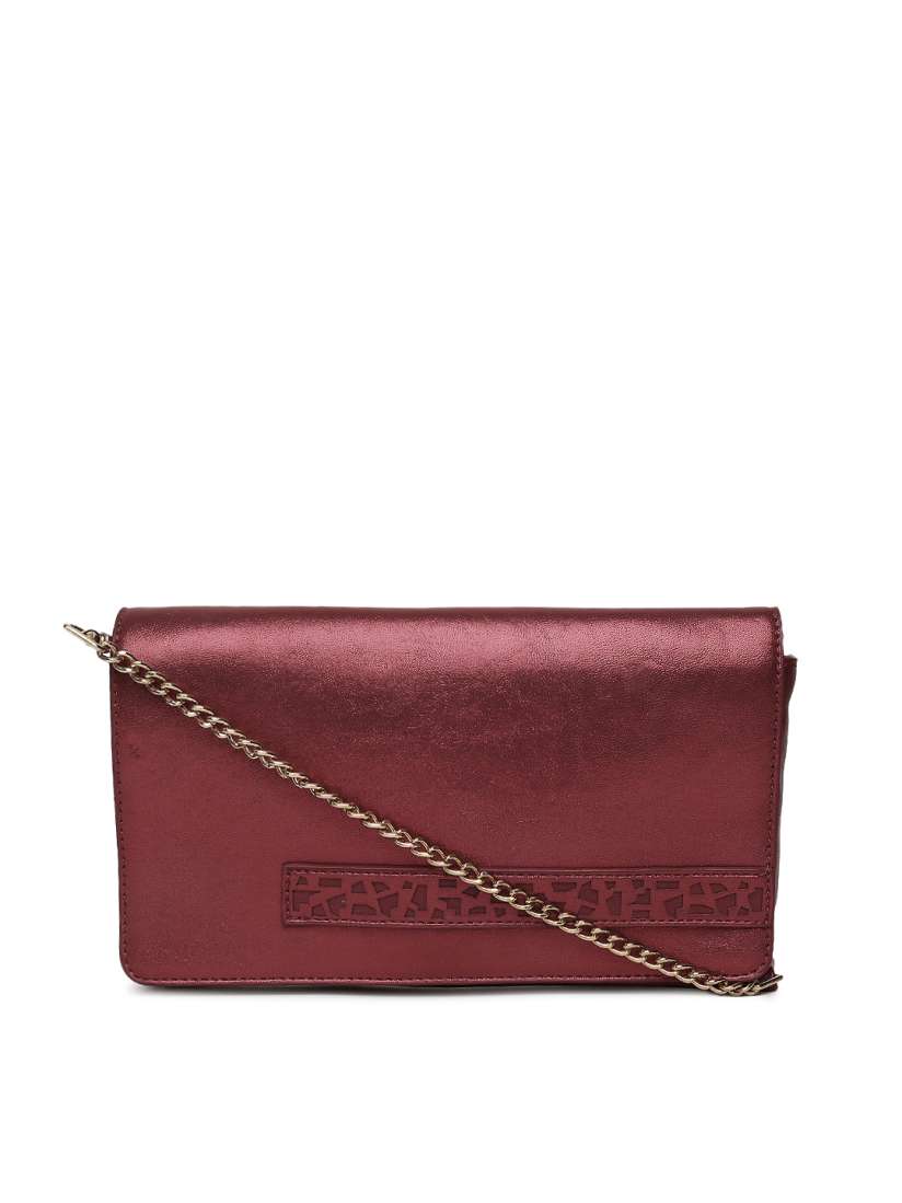 Buy Baggit Maroon Solid Clutch Clutches for Women 2236323 Myntra