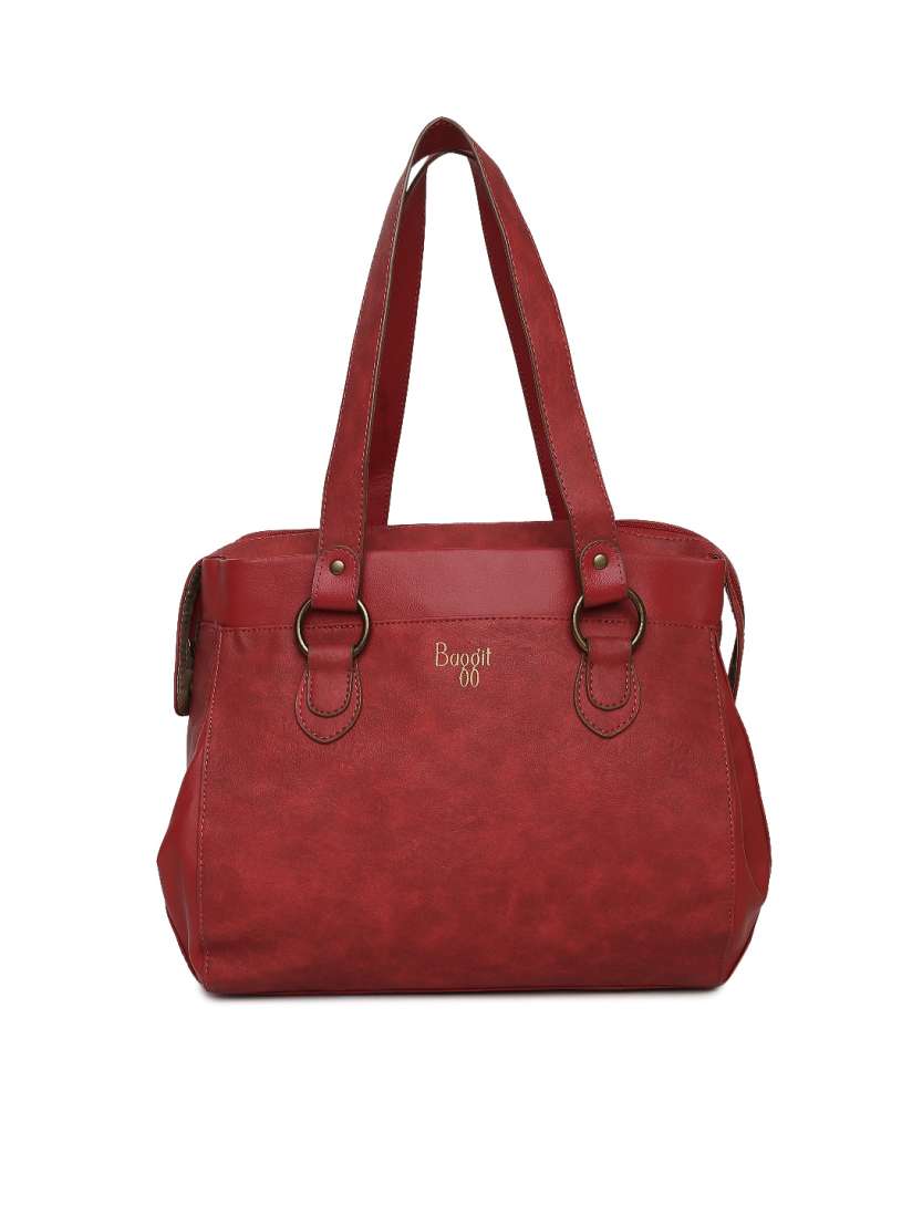 Buy Baggit Red Solid Shoulder Bag Handbags for Women 2236340 Myntra